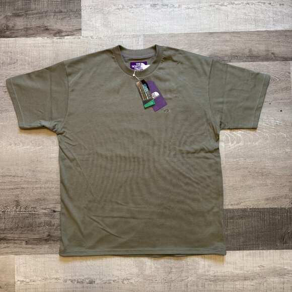 THE NORTH FACE PURPLE LABEL Field Tee - Sage Green - SIZE M - Japan Exclusive - Picture 2 of 4